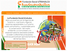 Tablet Screenshot of fundautrahuilca.org